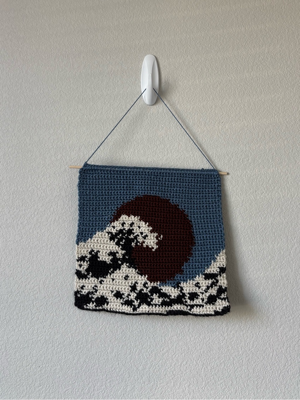 Crochet Wave Tapestry